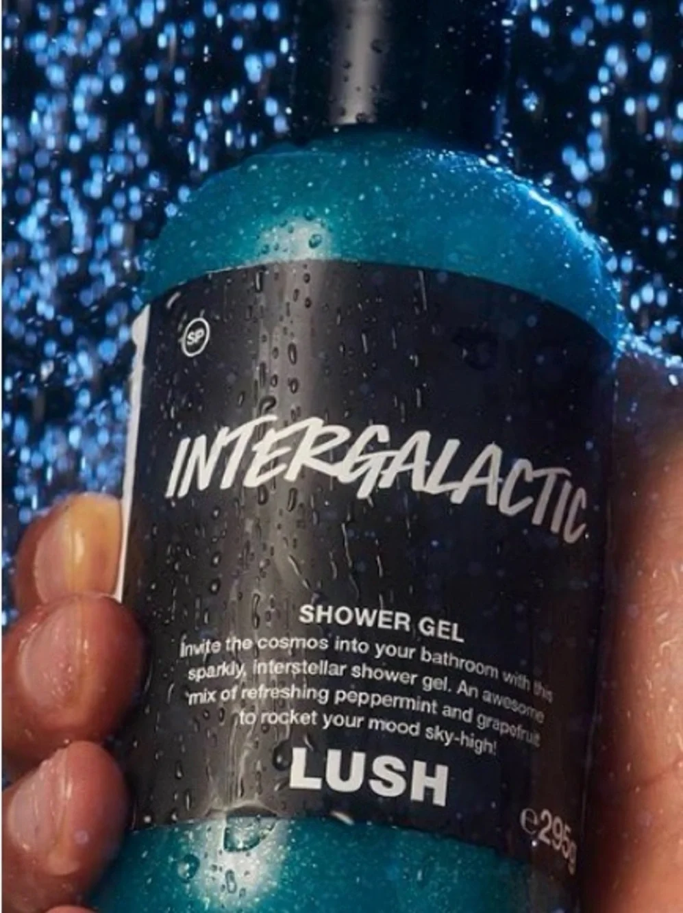 LUSH INTERGALACTIC BATH GIFT SET SHOWER GEL & BATH BOMB BRAND NEW